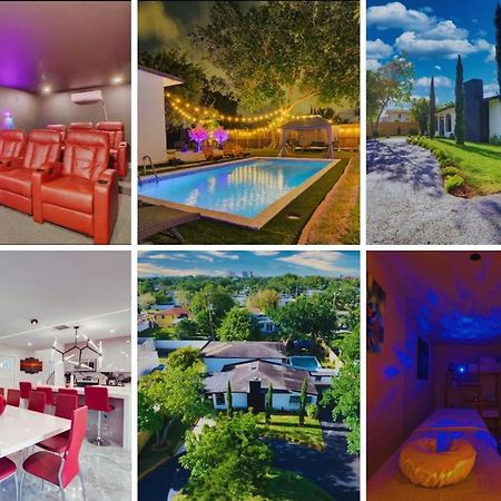 Flaming House With Cinema, Pool & Chill Area Villa Miami Dış mekan fotoğraf