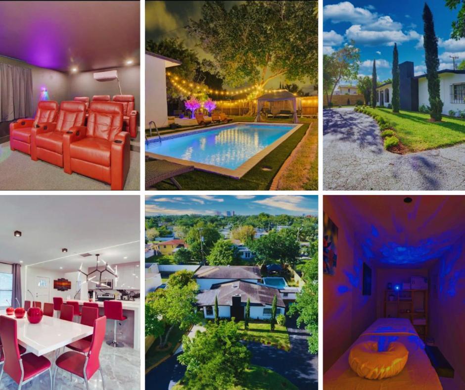 Flaming House With Cinema, Pool & Chill Area Villa Miami Dış mekan fotoğraf